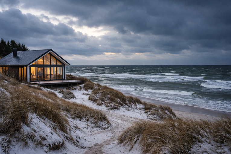 Oszczędności energii w lutym: Rola okien w domach nadmorskich