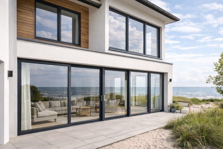 Okna energooszczędne nad morzem – przygotowanie do lata