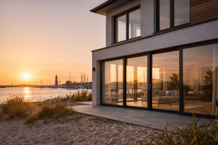 Przygotowanie domu nad morzem do lata – okna i wentylacja